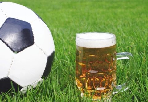 Sportfest, Fußball und Bier